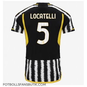 Juventus Manuel Locatelli #5 Replika Hemmatröja 2023-24 Kortärmad